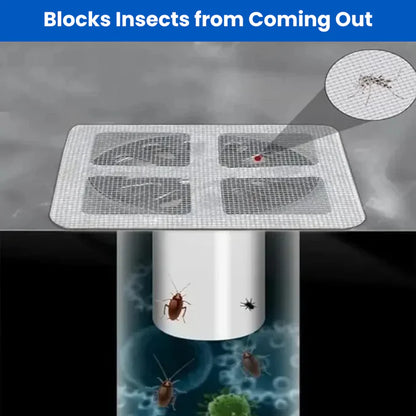 Self-Stick Drain Covers – 10 PCS