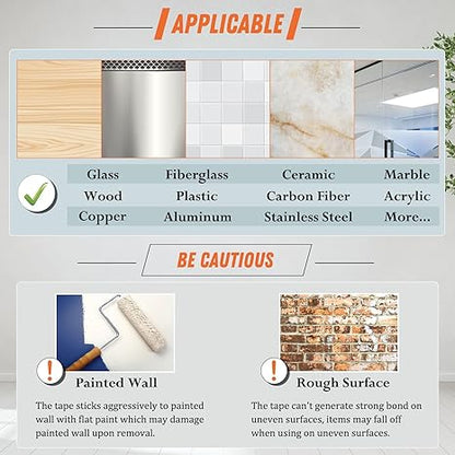 Buy 1 Get 1 Free – Nano Magic Tape (No Nails, No Damage, Super Strong Grip)