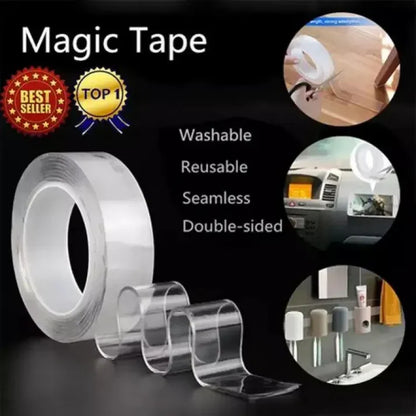 Buy 1 Get 1 Free – Nano Magic Tape (No Nails, No Damage, Super Strong Grip)