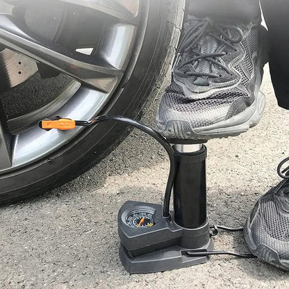 Heavy Duty Foot Pump For Bike, Ball, Scooter, Car